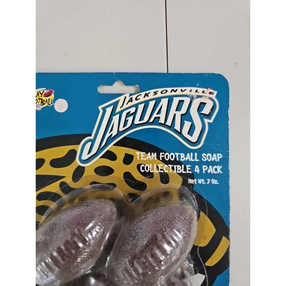Vintage Jacksonville Jaguars‎ Football Bar Soap 4 Pack